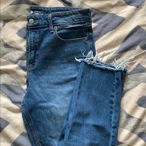 Old Navy Power Straight High Waist Jeans